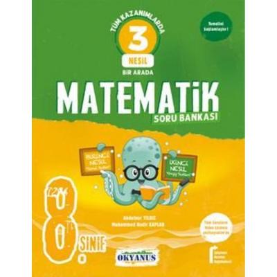 Okyanus Yayınları Lgs 8. Sınıf 3 Nesil Matematik Soru Bankası