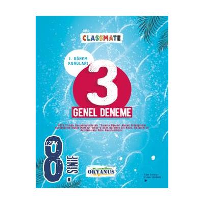 Okyanus Yayınları Lgs 8. Sınıf Classmate 1. Dönem 3 Genel Deneme