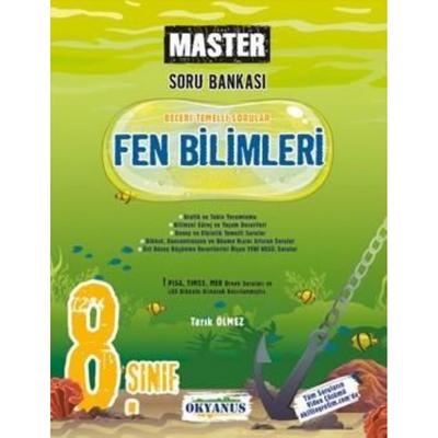 Okyanus Yayınları Lgs 8. Sınıf Master Fen Bilimleri Soru Bankası