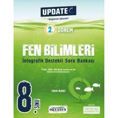 Okyanus Yayınları Lgs 8. Sınıf Update 2. Dönem İnfografik Destekli Fen Bilimleri Soru Bankası