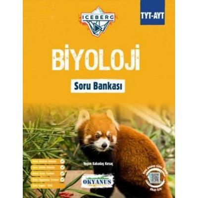 Okyanus Yayınları Tyt  Ayt Iceberg Biyoloji Soru Bankası