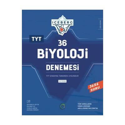 Okyanus Yayınları Tyt Iceberg 36 Biyoloji Denemesi