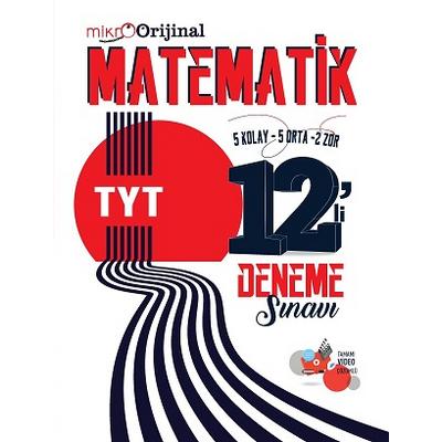 Orijinal Mikro Tyt Matematik 12 Deneme