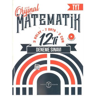 Orijinal Yayınları Tyt Matematik 12 Deneme Sınavı