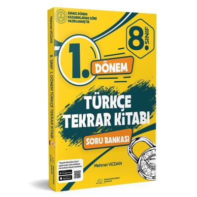 Paragrafın Şifresi Yayınları LGS 8. Sınıf 1. Dönem Türkçe Tekrar Kitabı