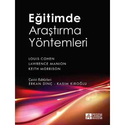 Pegem Akademi Eğitimde Araştırma Yöntemleri