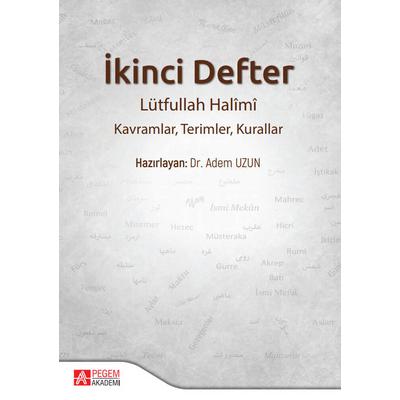 Pegem Akademi İkinci Defter