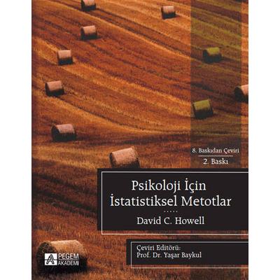 Pegem Akademi Psikoloji İçin İstatistiksel Metotlar