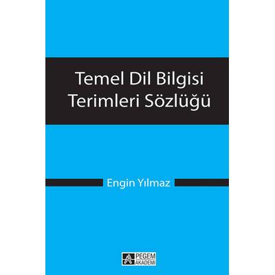 Pegem Akademi Temel Dil Bilgisi Terimleri Sözlüğü