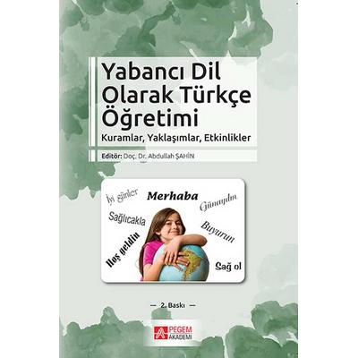 Pegem Akademi Yabancı Dil Olarak Türkçe Öğretimi