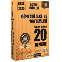 Pegem Yayınları 2025 KPSS Eğitim Bilimleri Öğretim İlke ve Yöntemleri Tamamı Çözümlü 20 Deneme