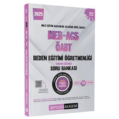 Pegem Yayınları 2025 MEB-AGS-ÖABT Beden Eğitimi Tamamı Çözümlü Soru Bankası