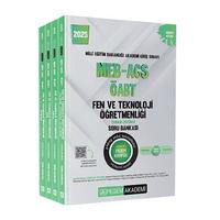 Pegem Yayınları 2025 MEB-AGS-ÖABT Fen Bilimleri Tamamı Çözümlü Soru Bankası (4 Kitap)