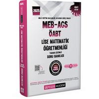 Pegem Yayınları 2025 MEB-AGS-ÖABT Lise Matematik Öğretmenliği Tamamı Çözümlü Soru Bankası