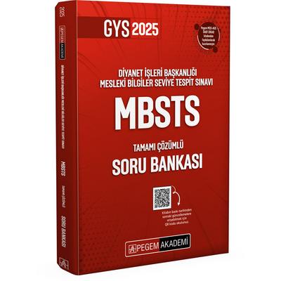 Pegem Yayınları 2025 Diyanet İşleri Başkanlığı Mesleki Bilgiler Seviye Tespit Sınavı MBSTS Tamamı Çözümlü Soru Bankası