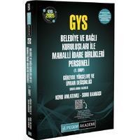 Pegem Yayınları 2025 GYS Belediye ve Bağlı Kuruluşları ile Mahalli İdare Birlikleri Personeli (1.Grup) Ünvan Değişikliği Konu Anlatımlı Soru Bankası