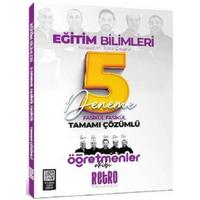 Retro Yayıncılık Eğitim Bilimleri Kolaydan Zora Doğru 5 Deneme