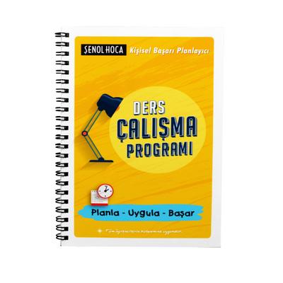 Şenol Hoca Ders Çalışma Programı 