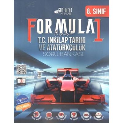 Son Viraj Yayınları LGS 8. Sınıf T. C. İnkılap Tarihi ve Atatürkçülük Formula 1 Soru Bankası