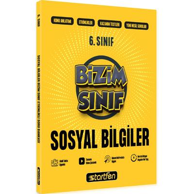 Startfen Yayınları 6. Sınıf Bizim Sınıf Sosyal Bilgiler