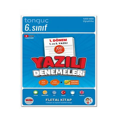 Tonguç Akademi 6. Sınıf Yazılı Denemeleri 1. Dönem 1 ve 2. Yazılı