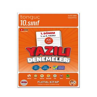 Tonguç Akademi 10. Sınıf Yazılı Denemeleri 1. Dönem 1 ve 2. Yazılı