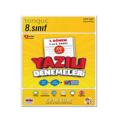 Tonguç Akademi LGS 8. Sınıf Yazılı Denemeleri 1. Dönem 1 ve 2. Yazılı