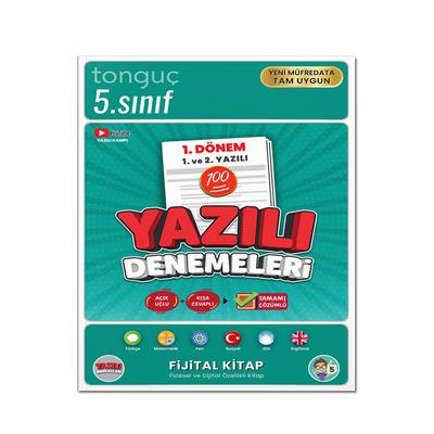 Tonguç Akademi 5. Sınıf Yazılı Denemeleri 1. Dönem 1 ve 2. Yazılı