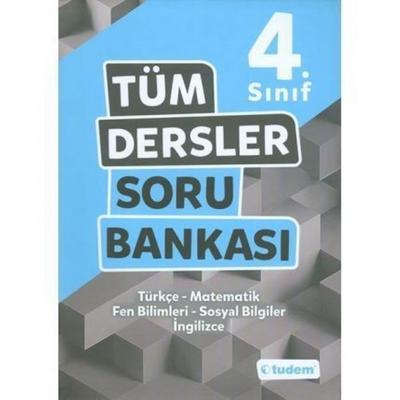 Tudem Yayınları 4. Sınıf Tüm Dersler Soru Bankası