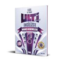 Ulti Yayınları 8. Sınıf Lgs İngilizce Ulti Serisi Branş  Denemeleri