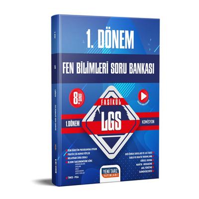 Yeni Tarz Yayınları LGS 8. Sınıf Fen Bilimleri 1. Dönem Soru Bankası