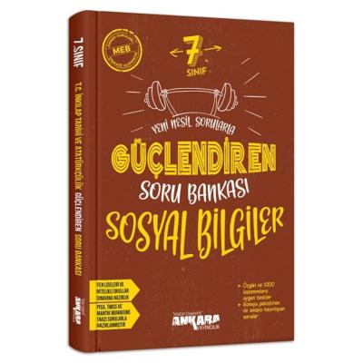 Ankara Yayıncılık 7. Sınıf Sosyal Bilgiler Güçlendiren Soru Bankası