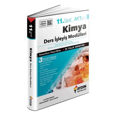 Aydın Yayınları 11. Sınıf Kimya Konu Anlatım Ders İşleyiş Modülleri