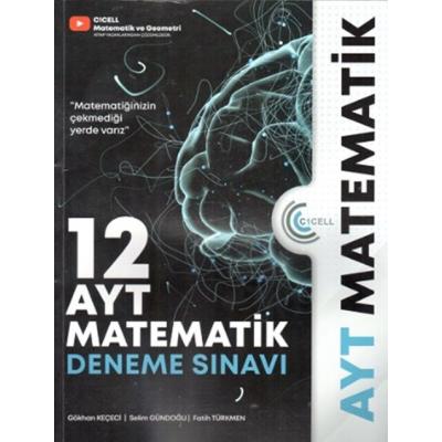 C1cell Yayınları AYT Matematik 12 Deneme Sınavı