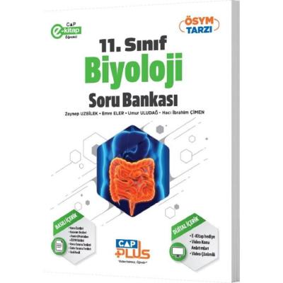 Çap Yayınları 11. Sınıf Anadolu Biyoloji Plus Soru Bankası