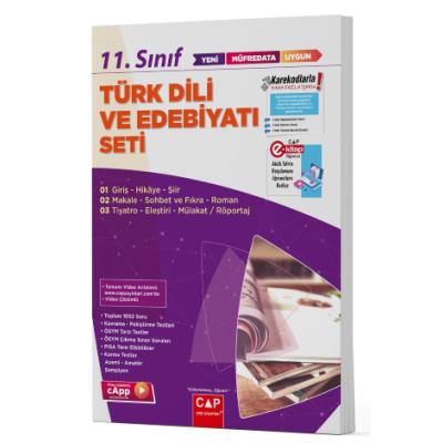 Çap Yayınları 11. Sınıf Türk Dili Ve Edebiyatı Seti