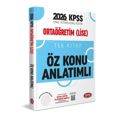 Data Yayınları 2026 KPSS Ortaöğretim (Lise) Tek Kitap Öz Konu Anlatımlı
