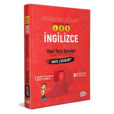 Editör Yayınları Lgs 8. Sınıf İngilizce Mantık Muhakeme Soruları Nasıl Çözülür? Kırmızı Kitap