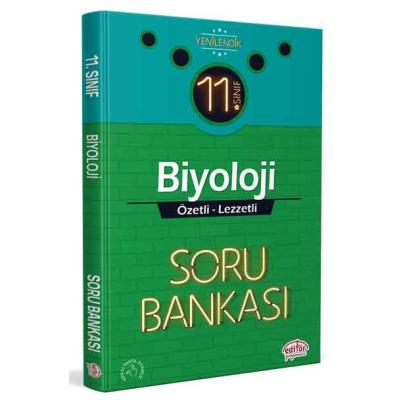 Editör Yayınları 11. Sınıf Biyoloji Özetli Lezzetli Soru Bankası