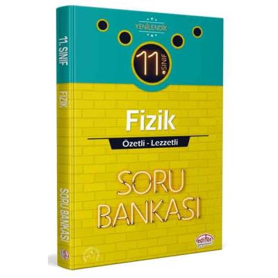 Editör Yayınları 11. Sınıf Fizik Özetli Lezzetli Soru Bankası
