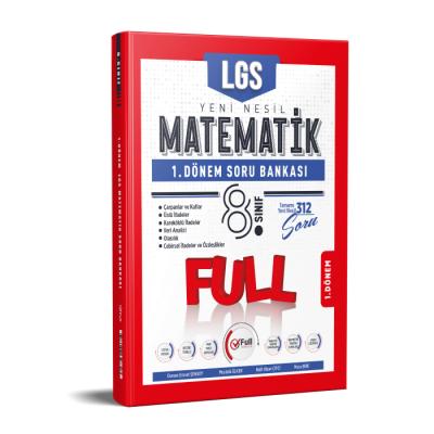 Full Matematik Yayınları LGS 8. Sınıf Matematik 1. Dönem Soru Bankası