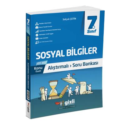 Gizli Yayınları 7. Sınıf Sosyal Bilgiler Konu Özetli Alıştırmalı Soru Bankası
