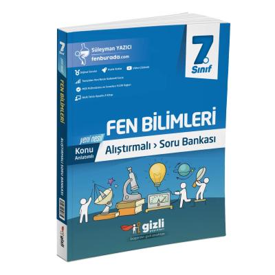 Gizli Yayınları 7. Sınıf Fen Bilimleri Konu Anlatımlı Alıştırmalı Soru Bankası