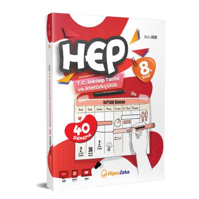 Hiper Zeka LGS 8. Sınıf Haftalık HEP T.C. İnkılap Tarihi 40 Deneme