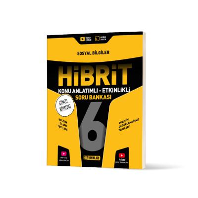 Hız Yayınları 6. Sınıf HİBRİT Sosyal Bilgiler Soru Bankası