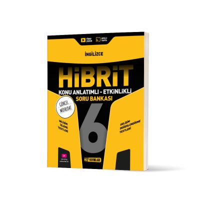 Hız Yayınları 6. Sınıf HİBRİT İngilizce Soru Bankası