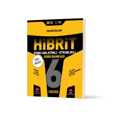 Hız Yayınları 6. Sınıf HİBRİT Fen Bilimleri Soru Bankası