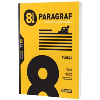 Hız Yayınları Lgs 8. Sınıf Paragraf Türkçe Soru Bankası