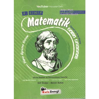 Kafa Dengi Yayınları 9. Sınıf Matematik Süper Öğreten Sistem Soru Bankası