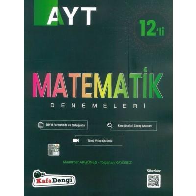 Kafa Dengi Yayınları Ayt Matematik 12 Li Deneme